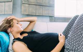 Синдром сдавления нижней полой вены при беременности